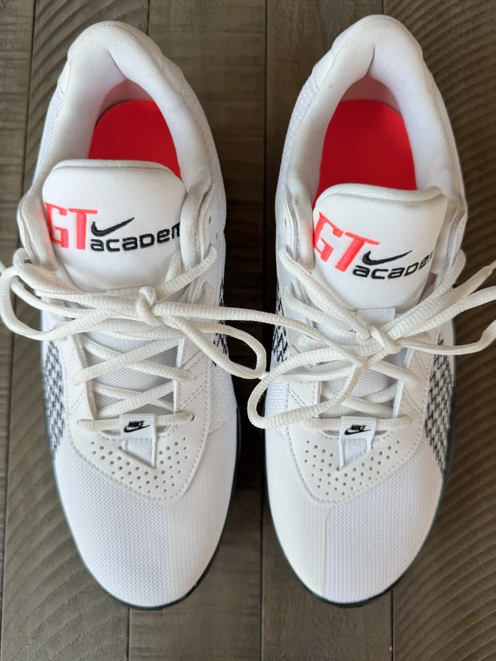 Nike Air Zoom G.T. Cut Academy EP White/Black/Pink Basketball Men’s Size 9.5
